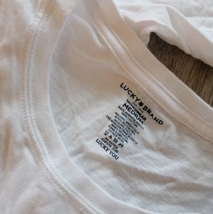 2/$15 BNWOT White undershirts